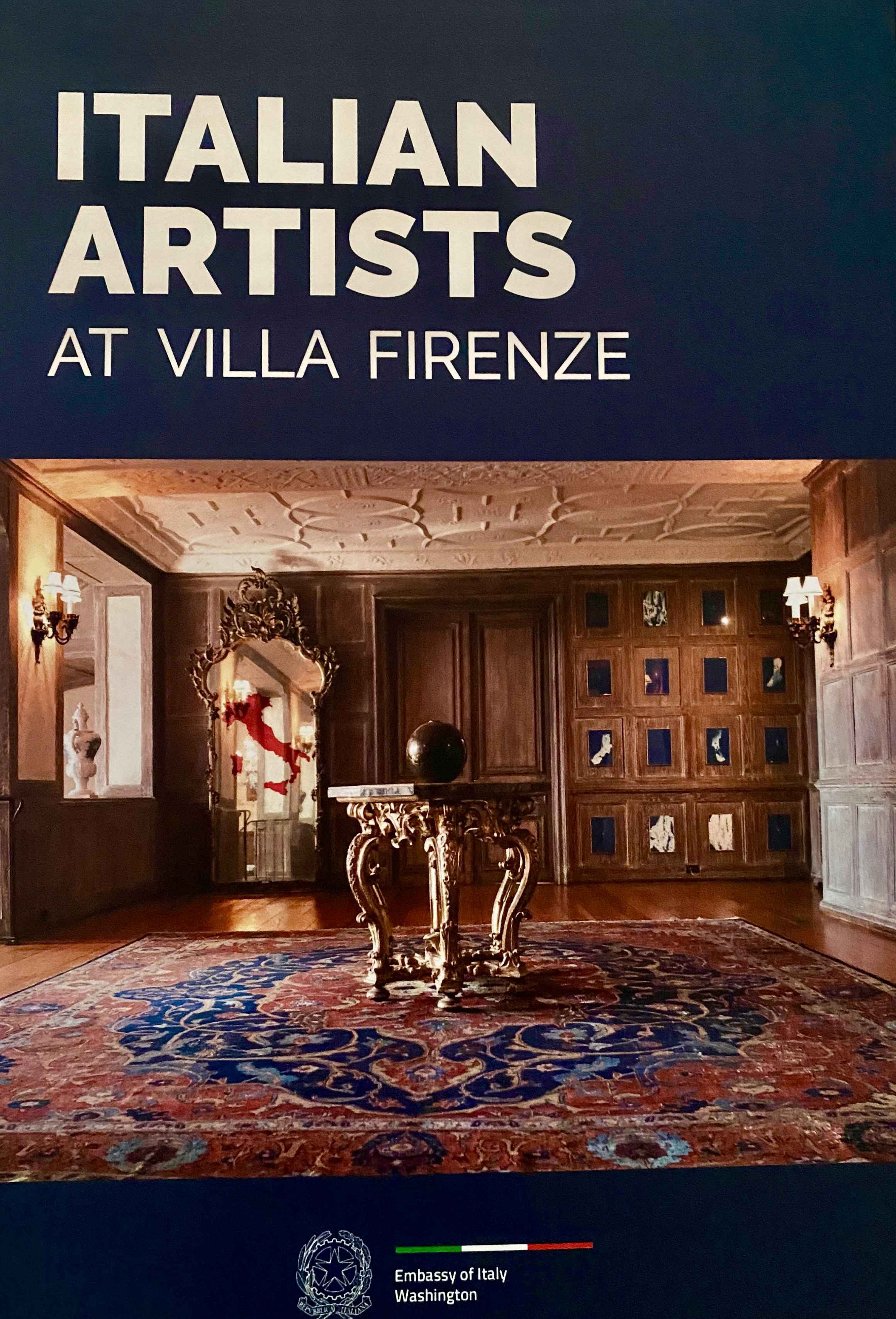 Italian Artists at Villa Firenze, Embassy of Italy Washington D.C.